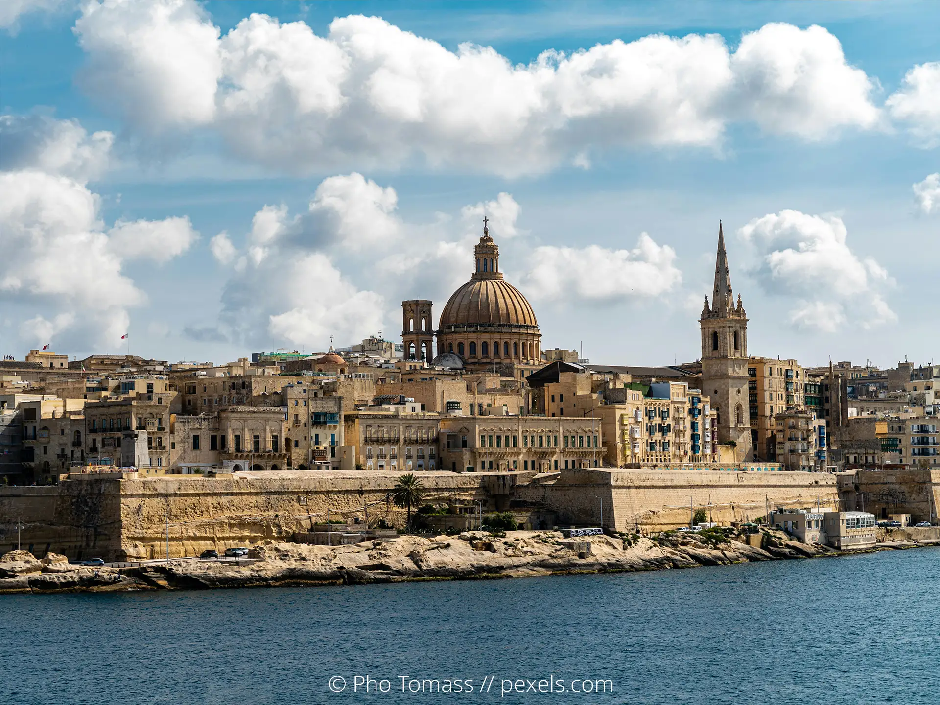 Departure from Grand Harbour, Valletta