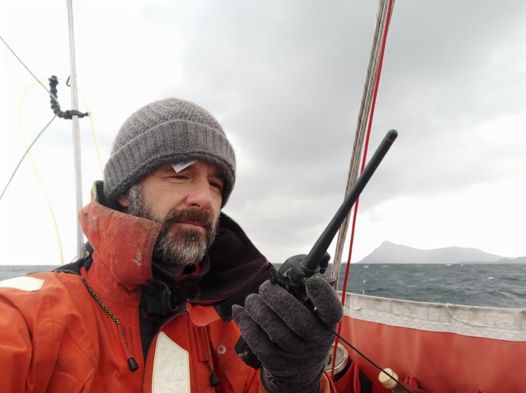 Saša Fegić rounding the Cape Horn